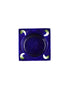 Blue Pottery Candle Holder Set Of 2pcs.